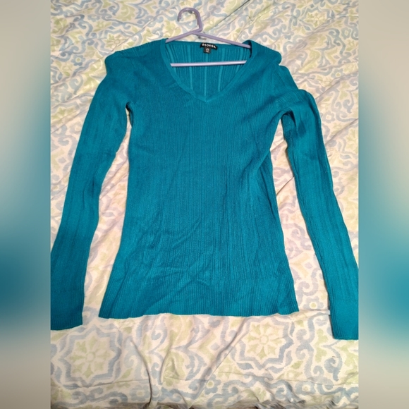 Long sleeve teal cardigan - Picture 1 of 1